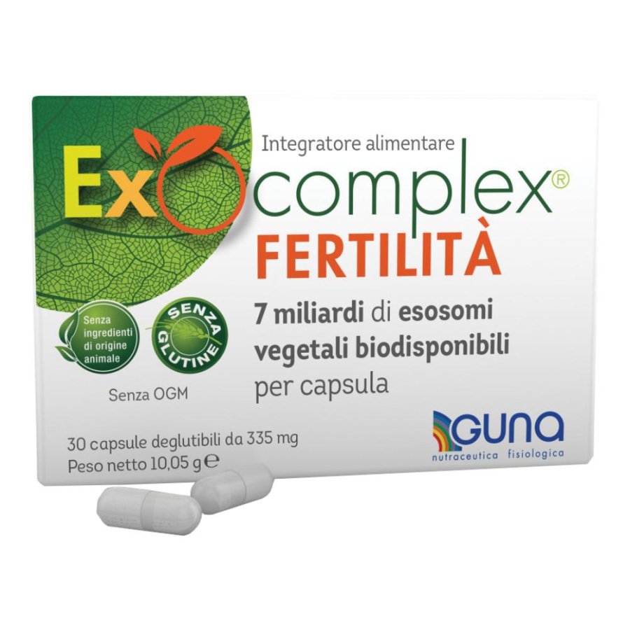 Integratore alimentare ExOcomplex per la fertilità: estratti naturali di frutta e antiossidanti