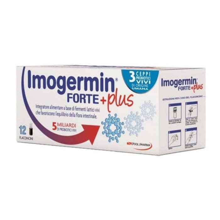 Imogermin Forte Plus Integratore per la Flora Intestinale 12 flaconcini