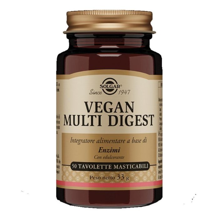  Vegan Multi Digest 50 Tavolette Masticabili