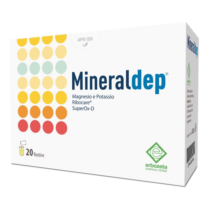  Mineraldep Integratore alimentare 20 Bustine