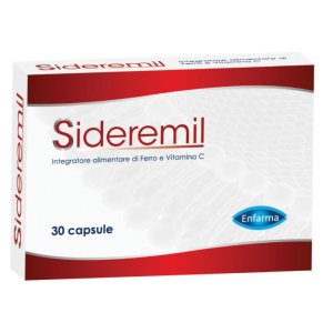 SIDEREMIL Integratore Alimentare per Stanchezza e Carenza di Ferro 30 Capsule and the Daily Iron Support