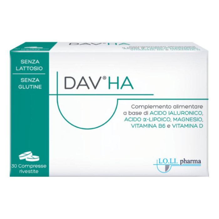 Dav Ha Complemento alimento contro stanchezza e affaticamento 30 compresse