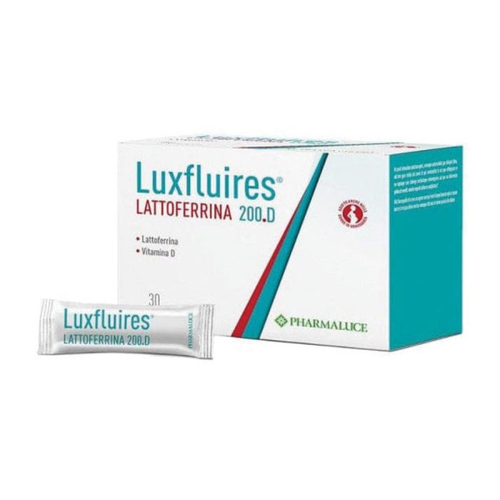 Luxfluires - Lattoferrina 200 D Confezione 30 Stick