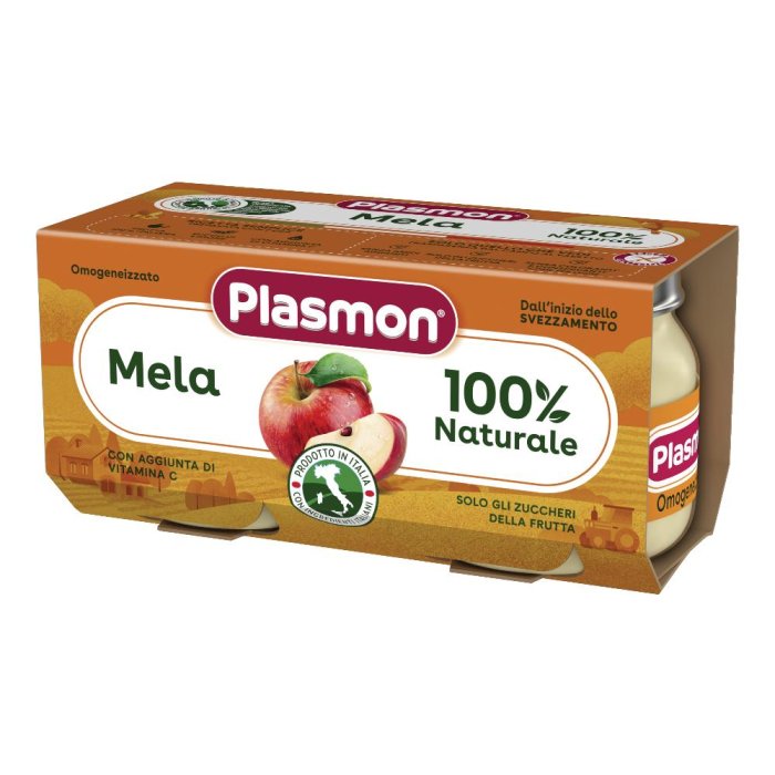 Plasmon (heinz Italia) Plasmon Omogeneizzato Mela 2 X 80 G