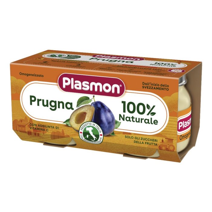 Plasmon (heinz Italia) Plasmon Omogeneizzato Prugna 2 X 80 G