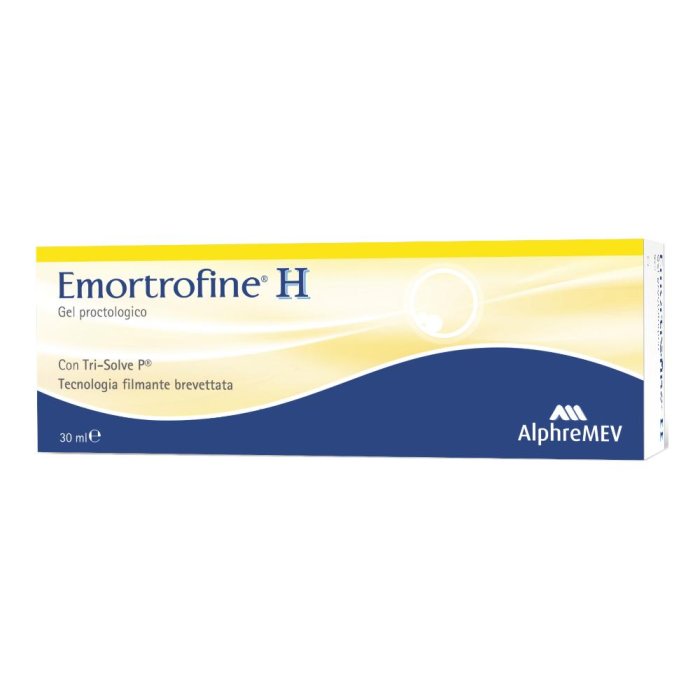 Emortrofine H Gel 30 ml Dispositivo Medico Lenitivo per Emorroidi e Fissurazioni Anali