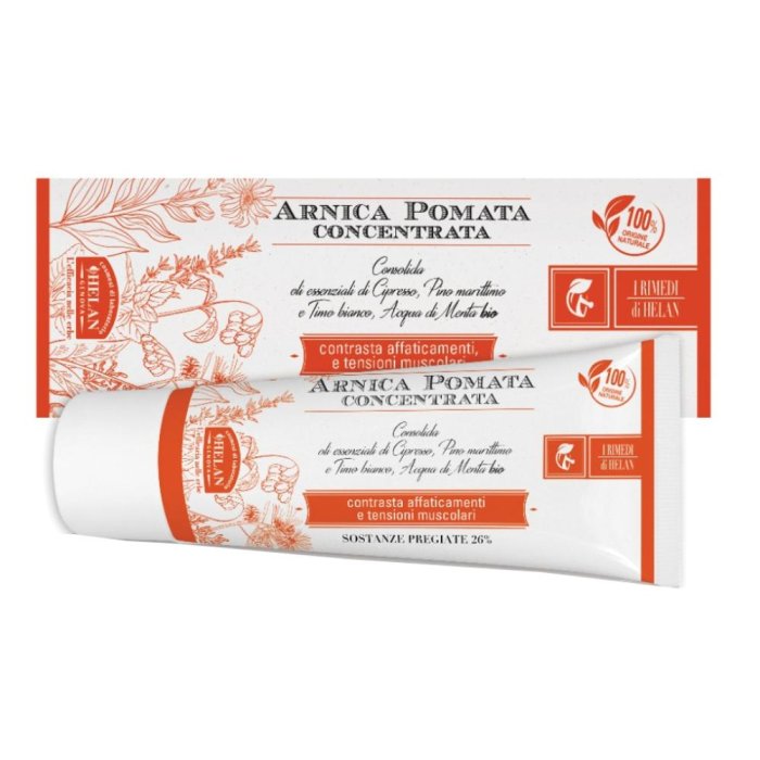 Helan I Rimedi di Helan - Arnica Pomata Concentrata per Affaticamenti e Tensioni Muscolari 75ml