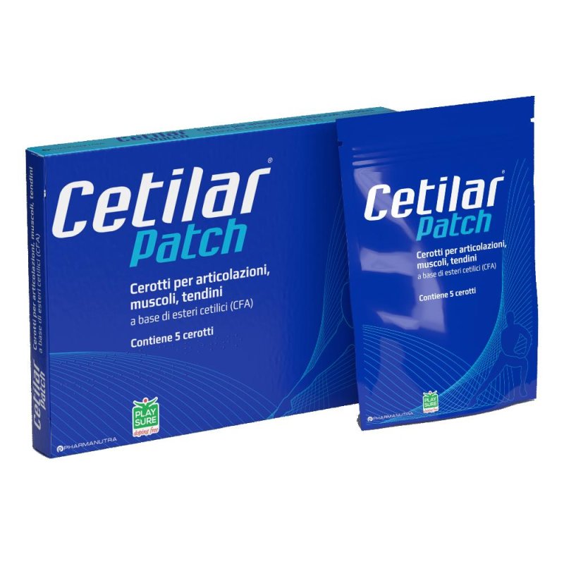 Cetilar Cerotto Monouso Sollievo Articolazioni/Muscoli Cerotto 5 pezzi 