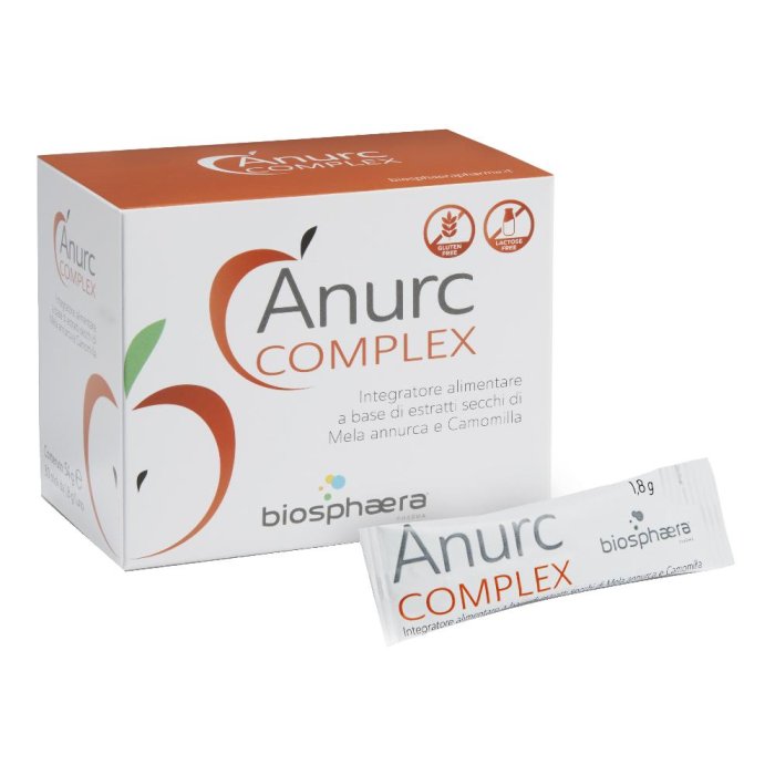 Anurc Complex Integratore Alimentare 30 Stick Orali per il Benessere delle Vie Urinarie
