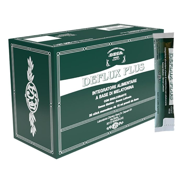 Deflux Plus Integratore Alimentare 20 Stick Monodose da 10 ml 