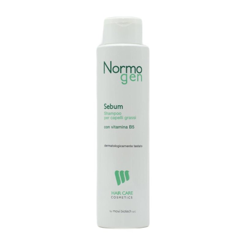 Normogen Sebum Shampoo Normalizzante per Cute e Capelli Grassi 200 ml