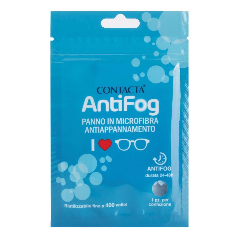 Contacta Antifog Panno in Microfibra Anti-appannamento 1 pezzo
