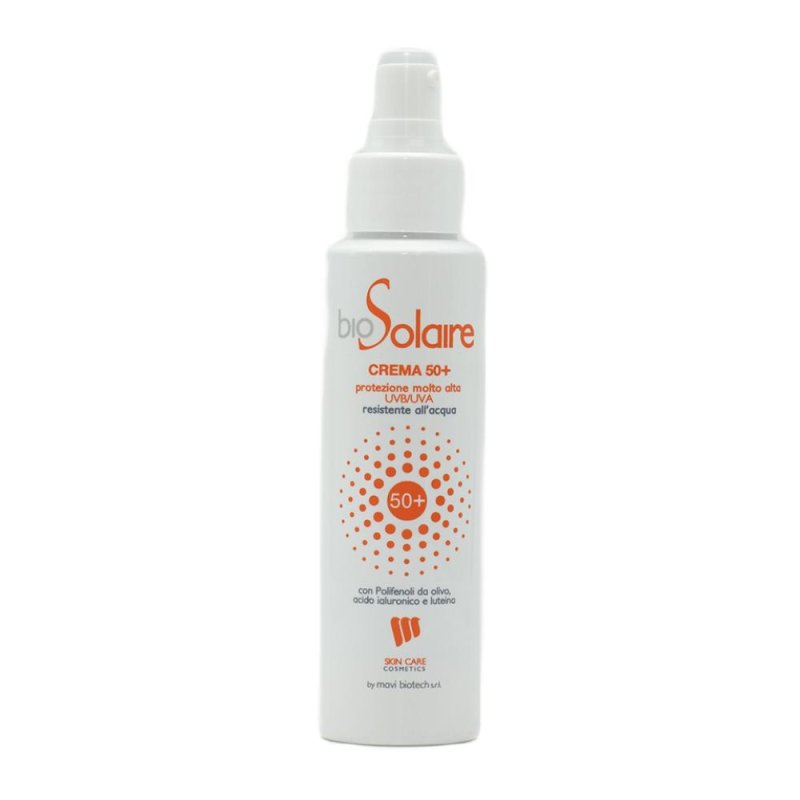 Biosolaire Crema Solare Viso e Corpo Fattore di Protezione 50+ 80 ml Alta Protezione
