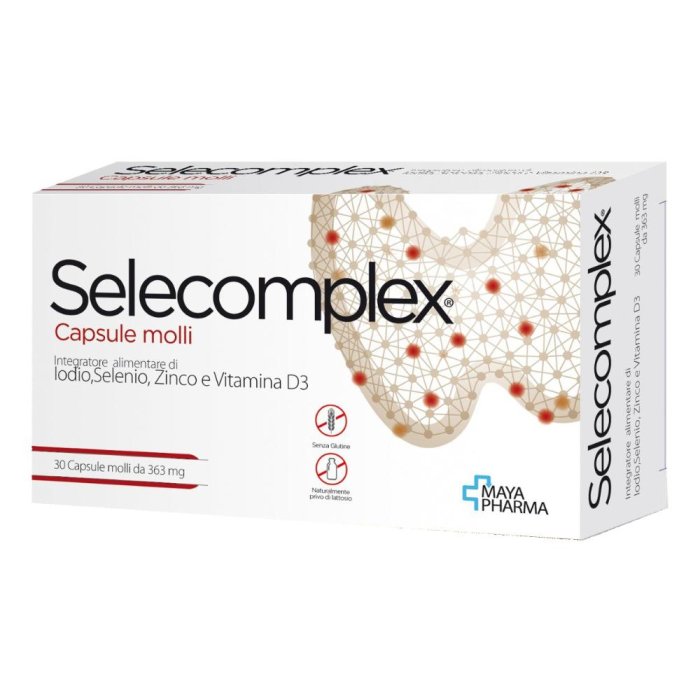 Selecomplex 30 Perle Integratore di Selenio e Vitamina E ad Azione Antiossidante per il Sostegno del Sistema Immunitario