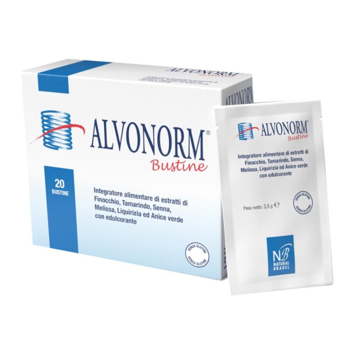 Alvonorm Integratore per il Benessere Intestinale e la Flora Batterica, 20 Bustine Orali
