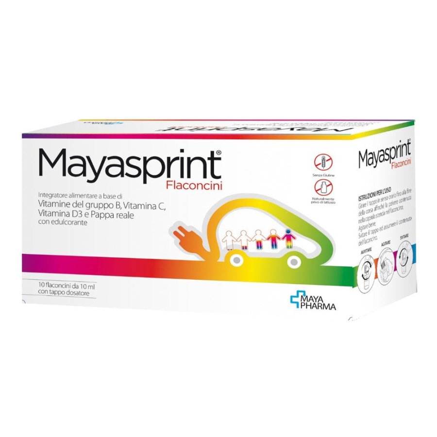 Mayasprint Integratore Multivitaminico 10 Flaconcini