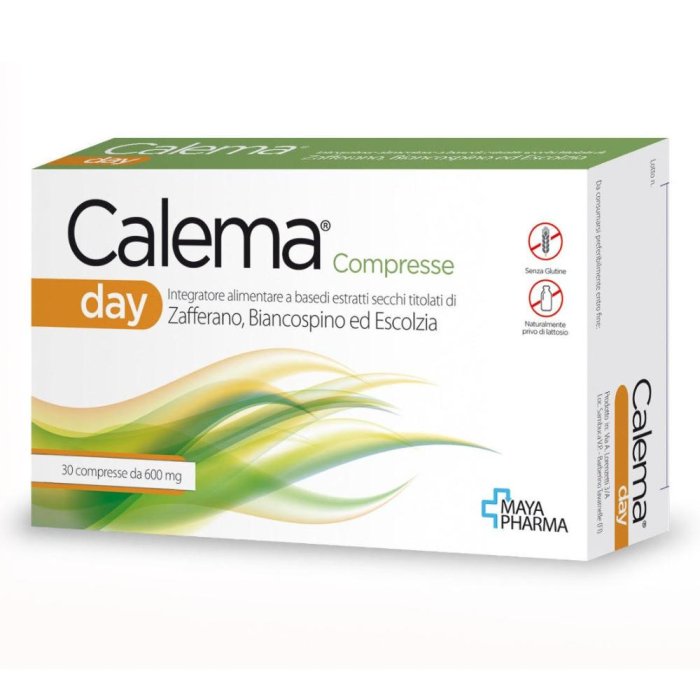 Calema Day Integratore Alimentare 30 Compresse Uso Quotidiano
