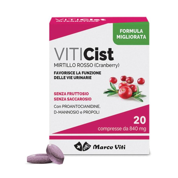 Viticist 20 compresse (16,8 g) – Integratore vie urinarie 