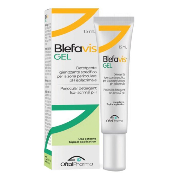 Blefavis gel 15 ml - gel oculare per palpebre e contorno occhi