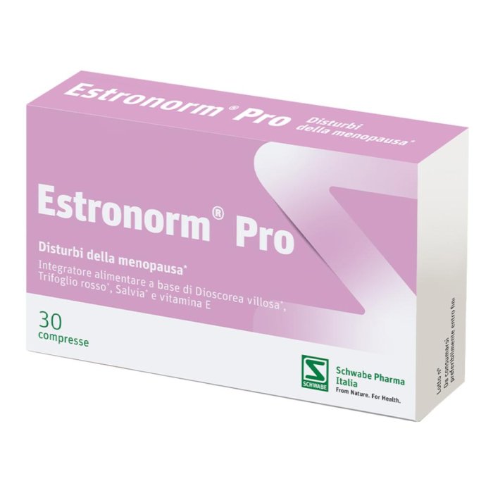 Estronorm Pro 30 Compresse Integratore per Equilibrio Ormonale Femminile e Benessere del Ciclo
