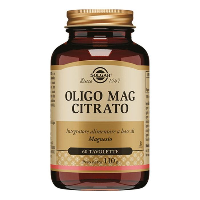  Oligo Mag Citrato 60 Tavolette