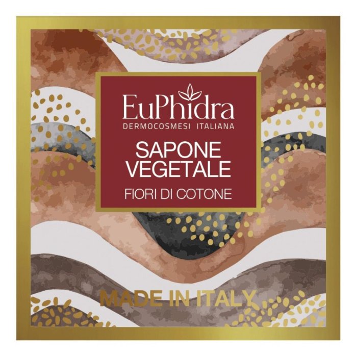 Euphidra Linea Profumata - Sapone Vegetale Fiori di Cotone 75g