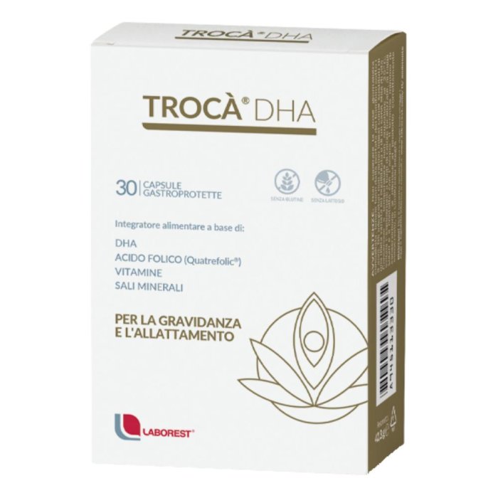 Troca DHA 30 capsule - integratore di DHA per gravidanza e allattamento