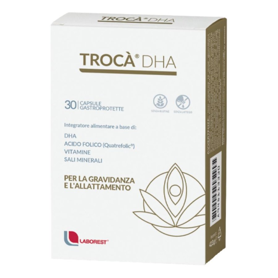 Troca DHA 30 capsule - integratore di DHA per gravidanza e allattamento