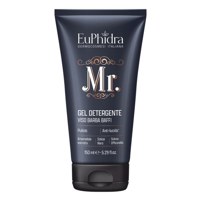 Euphidra Mr. - Detergente Viso Barba e Baffi 150 ml