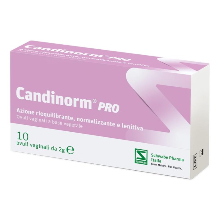 Candinorm Pro Ovuli vaginali Riequilibranti, 10 Ovuli