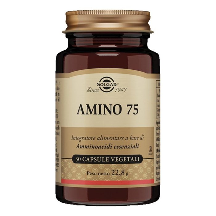 Solgar Amino 75 Aminoacidi Essenziali 30 Capsule
