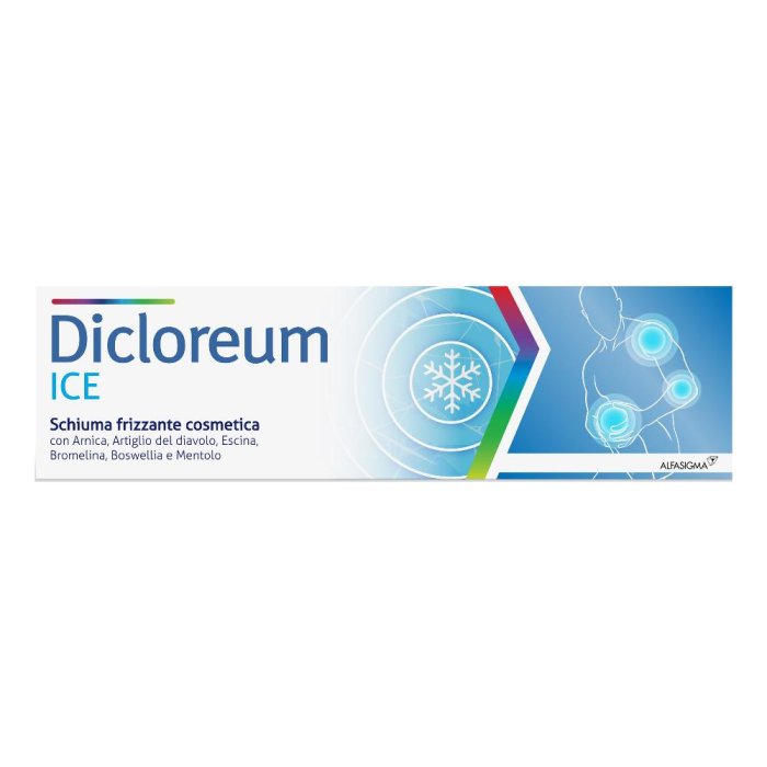 Dicloreum ICE Schiuma Frizzante Cosmetica 150 ml