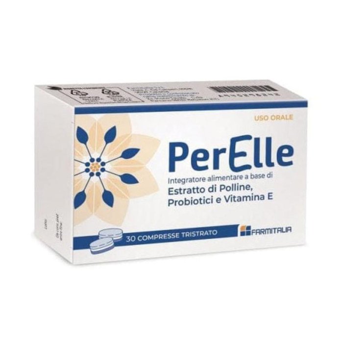 Farmitalia Perelle Integratore Equilibrio Flora Intestinale 30 Compresse