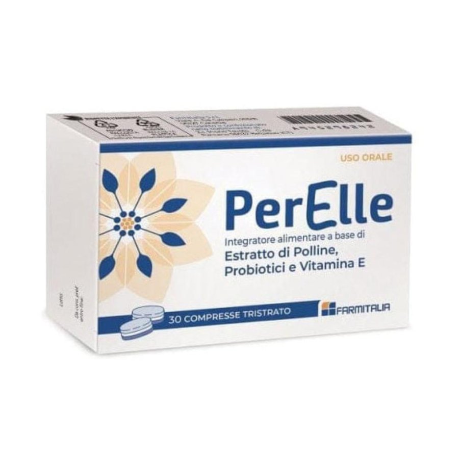 Farmitalia Perelle Integratore Equilibrio Flora Intestinale 30 Compresse