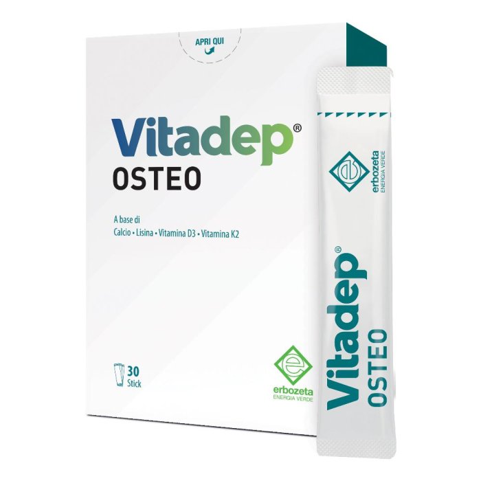 Vitadep Osteo Integratore di Calcio 30 stick