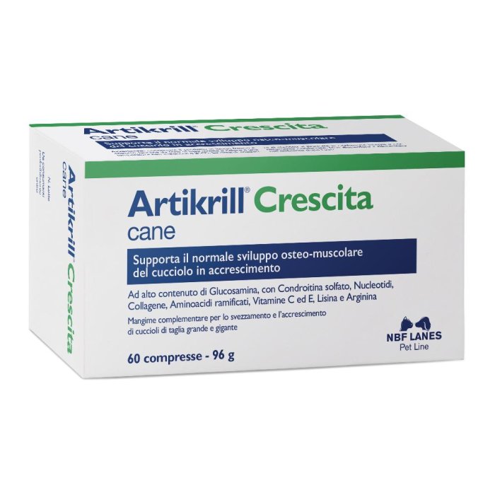 ARTIKRILL Crescita Cane 60 Cpr