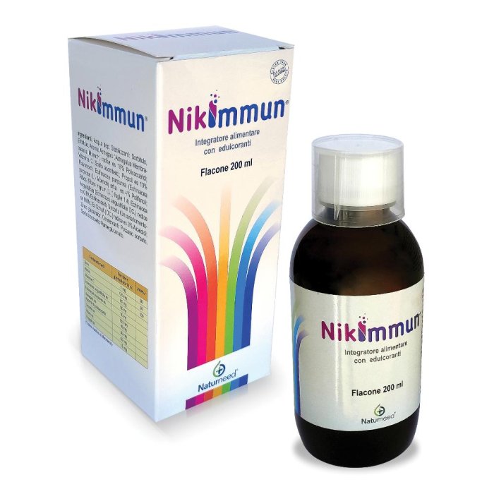 Nikimmun sciroppo 200 ml - integratore per sostegno del sistema immunitario