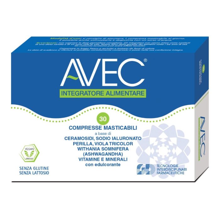 GD Avec Integratore Depurativo per Pelle Secca 30 compresse