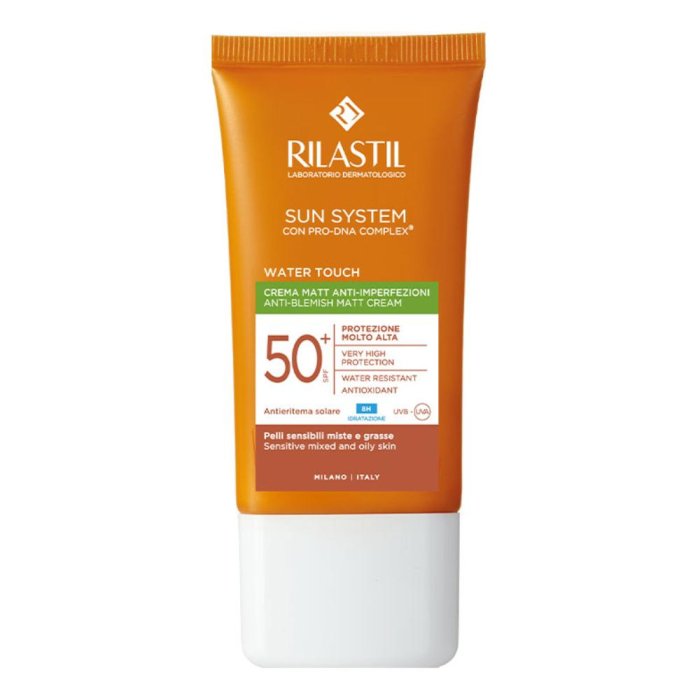 Rilastil Sun System - Water Touch Matt Crema SPF50+ Pelli Mista e Grassa 50 ml