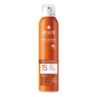 Rilastil Sun System - Transparent Spray SPF15 Protezione Solare Corpo 200 ml