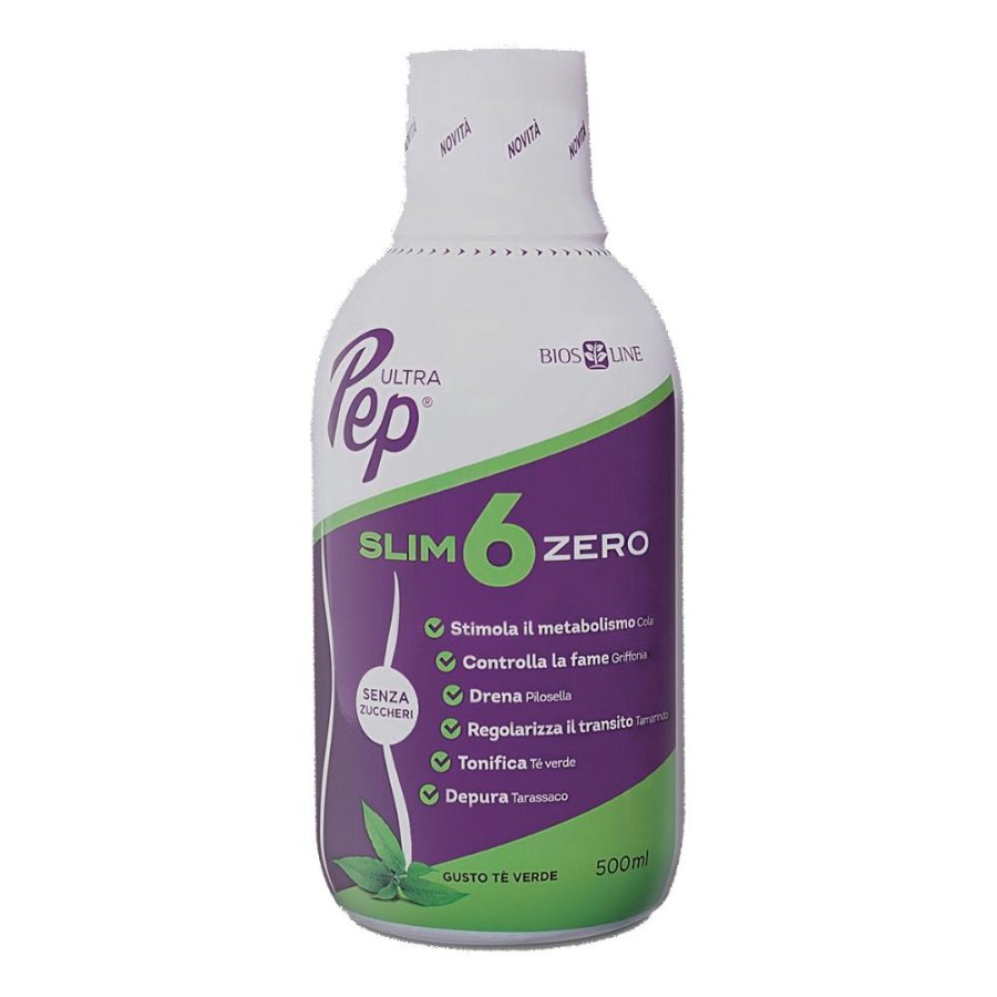 Bios Line Ultra Pep Slim 6 Zero Te' Verde 500 Ml Biosline Bios Line Ultra Pep Slim 6 Zero Te' Verde 500 Ml Biosline