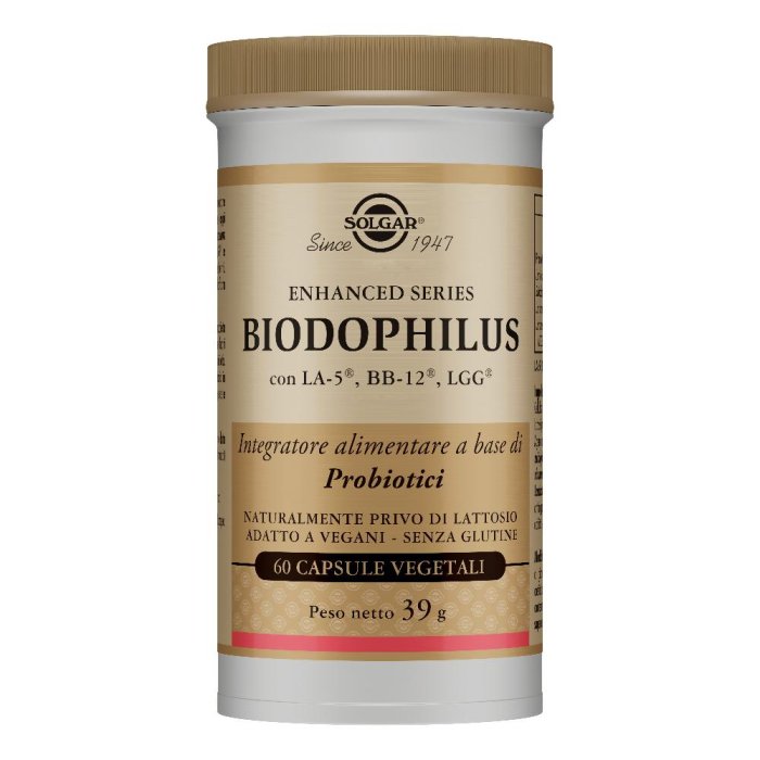  Solgar Biodophilus 60 capsule vegetali