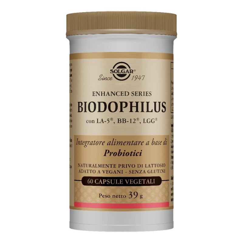  Solgar Biodophilus 60 capsule vegetali