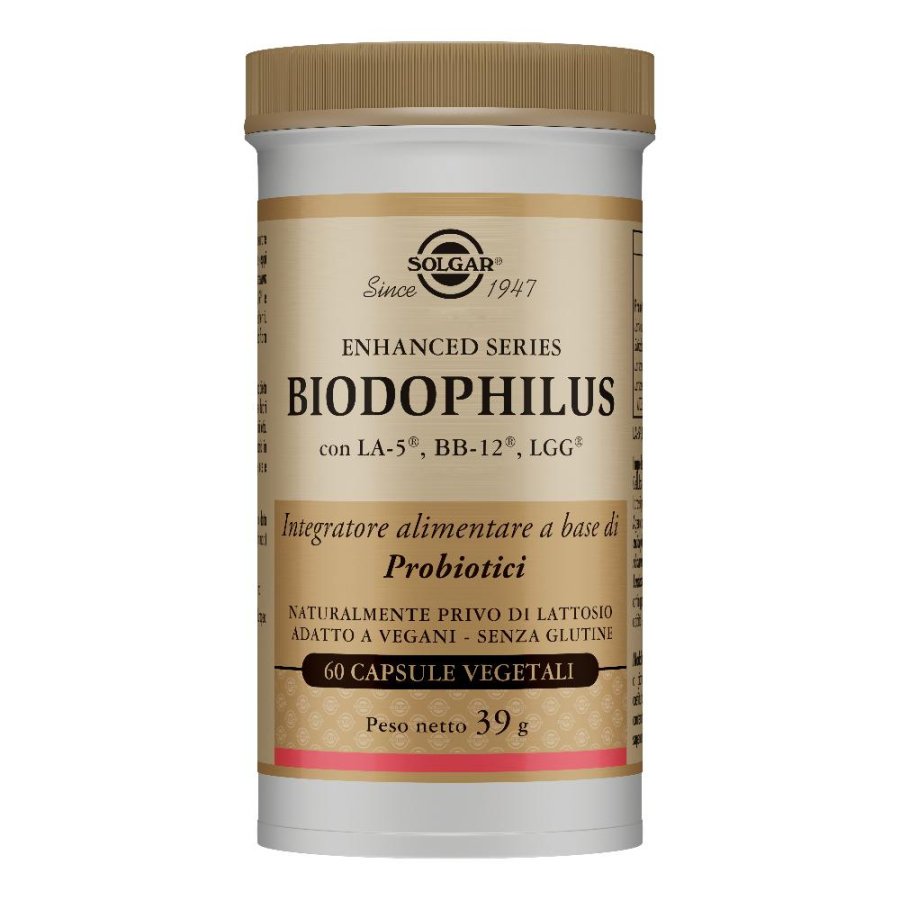  Solgar Biodophilus 60 capsule vegetali