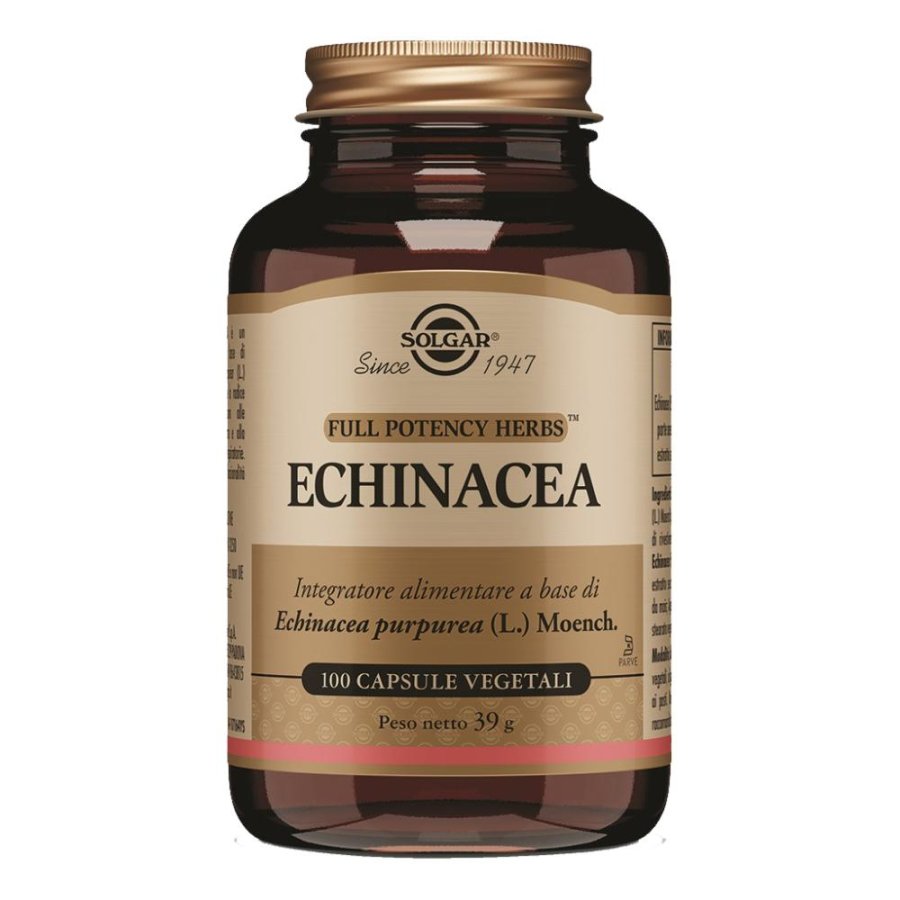Solgar Echinacea 100 Capsule Vegetali Solgar Echinacea 100 Capsule Vegetali