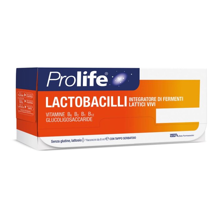 Prolife Lactobacilli Integratore di Fermenti Lattici Vivi 7 Flaconcini x 8ml
