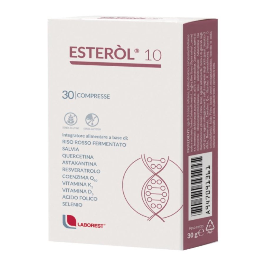 Esterol 10 - Confezione 30 Compresse Esterol 10 - Confezione 30 Compresse