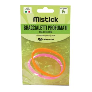 MiSTICK braccialetti RA+ARA 2 pezzi - braccialetti profumati antizanzare per adulti e bambini
