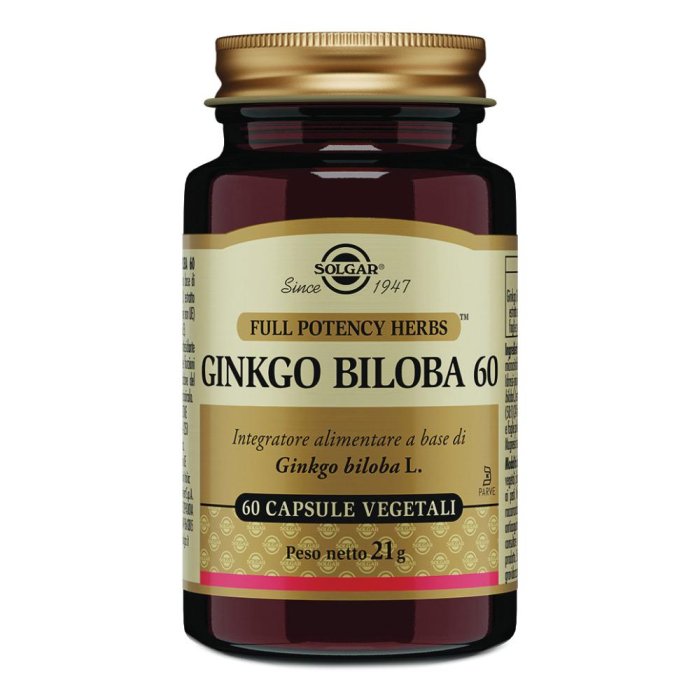  Solgar Ginkgo Biloba 60 Capsule Vegetali