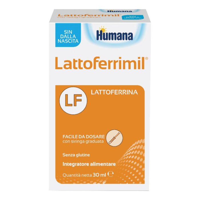 Lattoferrimil LF Integratore Alimentare 30 ml - Lattoferrina per il Benessere Generale